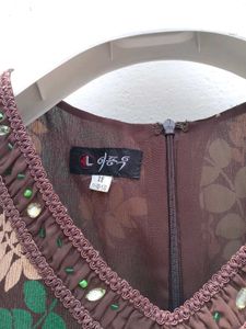 Branded Crop Top.