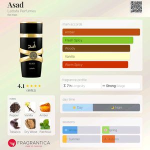 Lattafa ASAD 10 ML DECANT