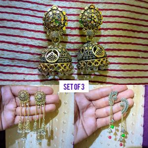 Jhumka Earring Set