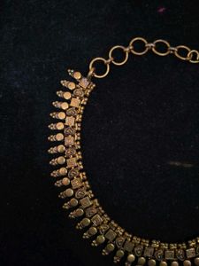 Beautiful Gold Oxidised Choker For Women And Girls