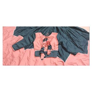 Pink &amp; Teal Lehanga Set