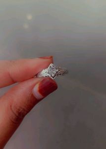 Diamond Silver Ring