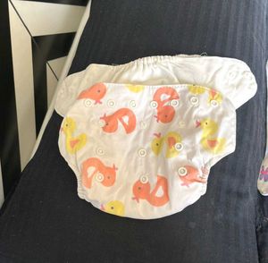 2 Cotton Diapers &amp; Unused Nappie