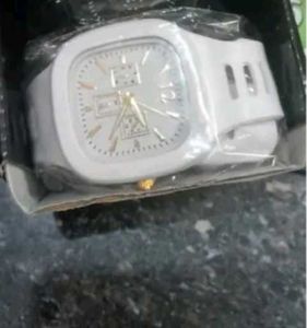 White Fashion Watch For Boys and Girls