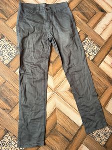 Gray Slim Fit Chinos