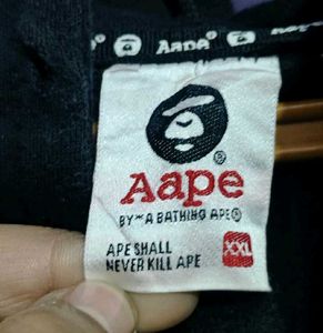 Aape Full Zip Hoodie Size XXL
