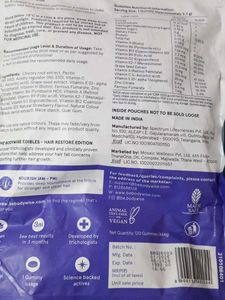 BeBodywise Hair 35 Gummies