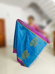 Blue Silk Saree