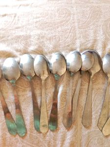 Vintage Silverware Spoons set of 10