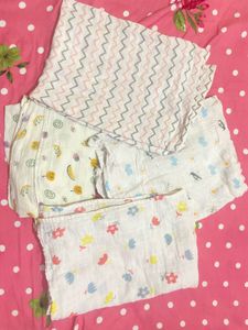 Baby Accessories - cotton muslin swaddle
