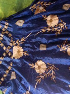 Elegant Blue Ethnic Gown