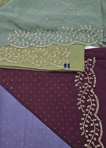 Premium Georgette Jharkand Stone Work Hijab