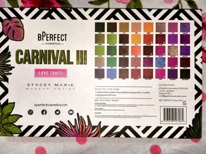 Bperfect carnival3 eyeshadow palette
