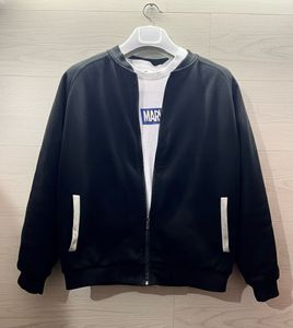 Zara Man Black Bomber Jacket