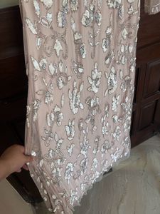 Nude Sequence Dress