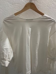 Zara Classy White Top🫶🏻