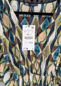 Zara Limited Edition Floral Dress From New York