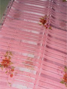 Elegant Pink Floral Saree