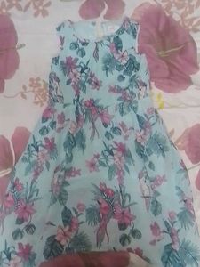 Cute Floral Girls Dress