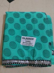 Elegant Green RAJNANDNI Saree