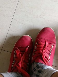 Red Sneakers
