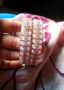 Crystal Bangle Set