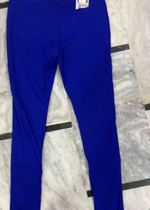 Blue Jeggings - size 38(NEW with TAG)