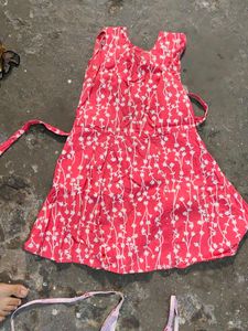 Cute Navy Print Dress (149) each