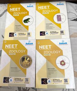 Aakash NEET Zoology Study Package | Set of 4 Book