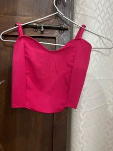 Pink Corset Top