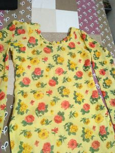 Beautiful Flora Long Kurti