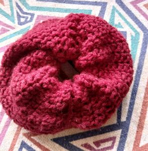 Handmade Crochet Scrunchie