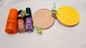 Beauty Combo - Serum , Compact &amp; Nailpolish.