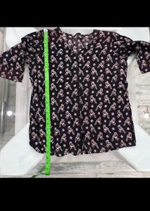 Bird Print Top