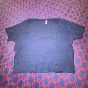 Square Neck Crop Top