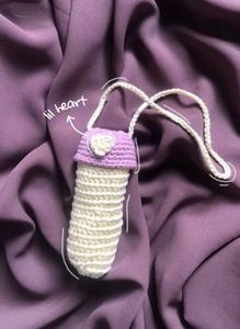 Mini Mushroom Pouch(crochet)