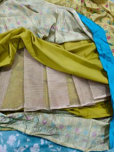 💛 Yellow Gown with Duppata 💛
