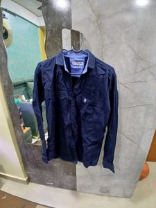 U.S. Polo Assn. Navy Blue Long Sleeve Shirt
