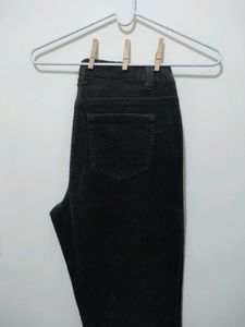 Reitmans Olive Dark Green Corduroy Pant Trousers