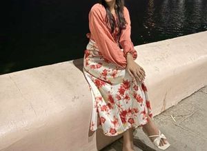 Floral Skirt And Top🌸🌷