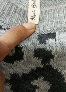 Leopard Print Sweater