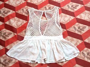 ✨🫧Shell White Bikini cover up🦪🐚