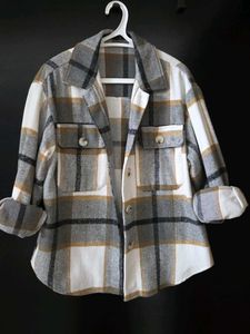 Plaid Flannel Jacket