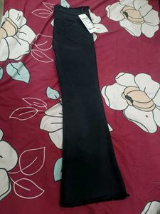Black Flared Jeans