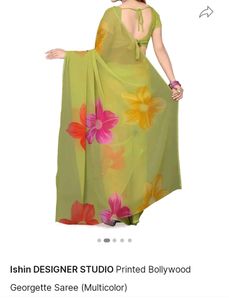 Floral Soft Saree❤️