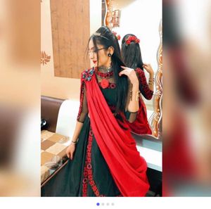 Red Black lahenga