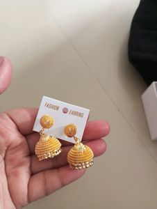 Lipstick And Earrings