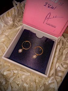 Giva Golden Pearls Earrings ✨💗🤌🏻