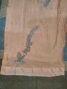 Peach Kurta Set &amp; Dupatta