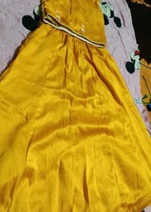 Yellow Indian Dress Set